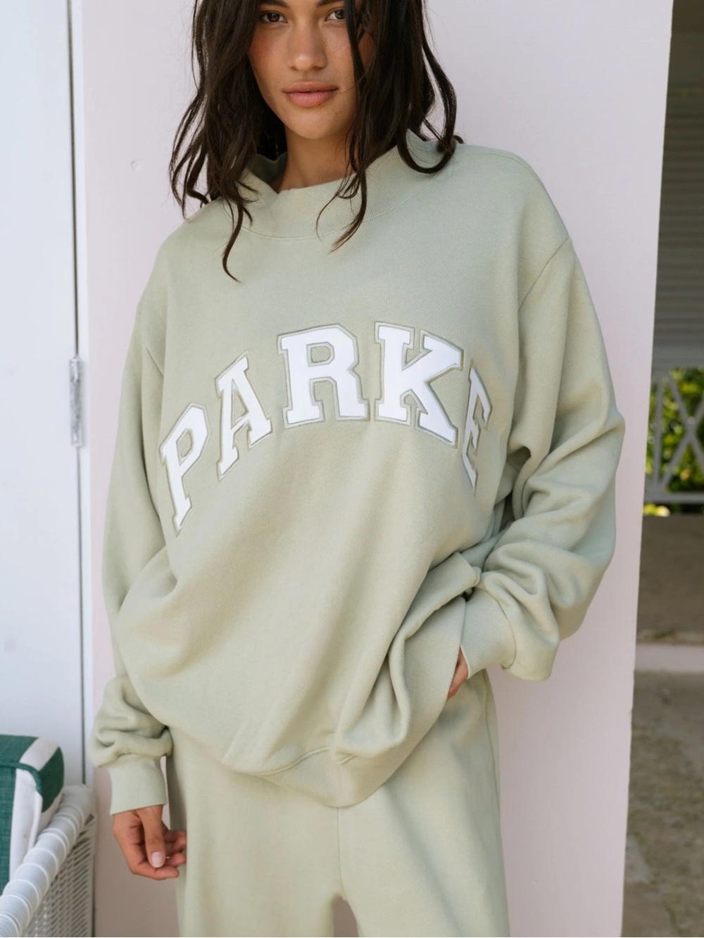 Parker Women's Seafoam Mockneck